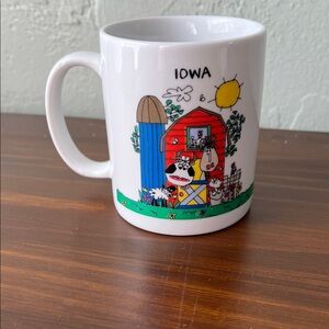 Iowa Countryside Mug - White